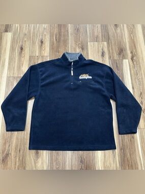 VTG 90s Y2K Warner Brothers Cartoon Network Scooby-Doo Fleece 1/4 Zip Pullover